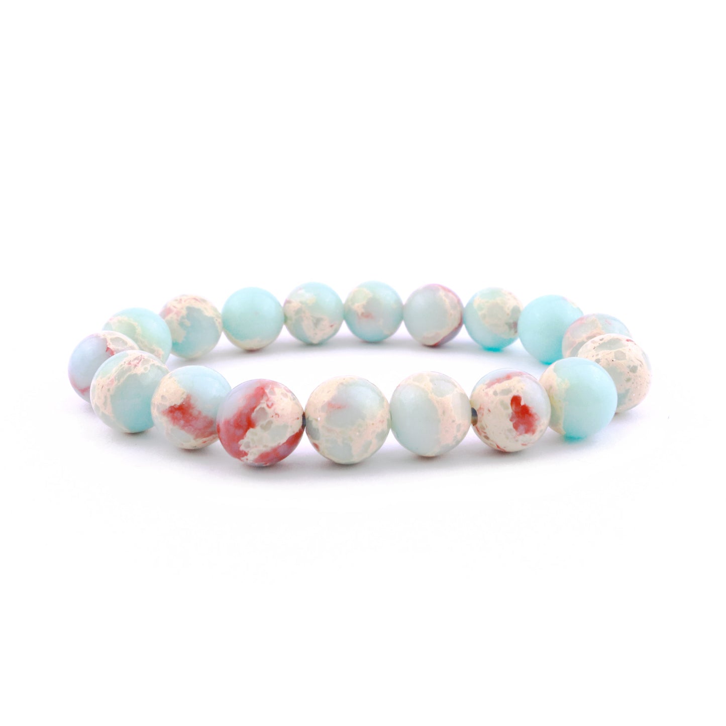 Sea Sediment Jasper Stretch Bracelet 10mm