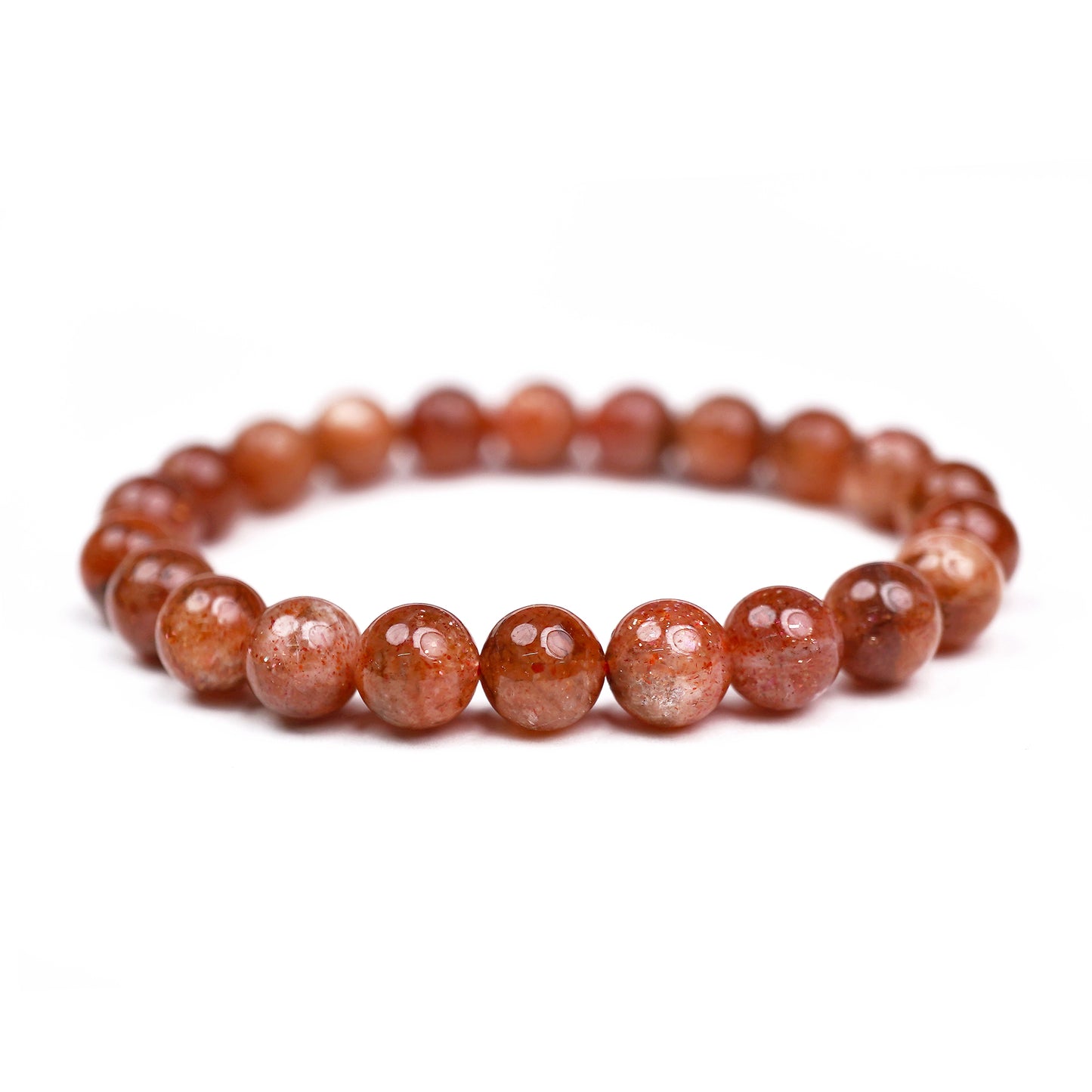 A-Grade Sunstone Stretch Bracelet 8mm