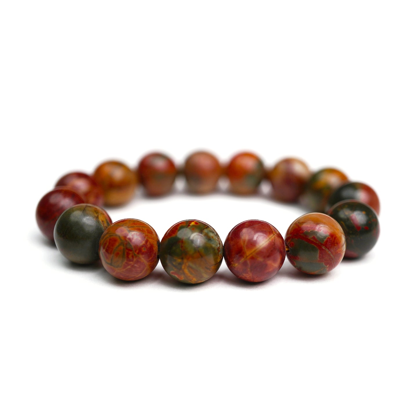 Picasso Jasper Stretch Bracelet 12mm
