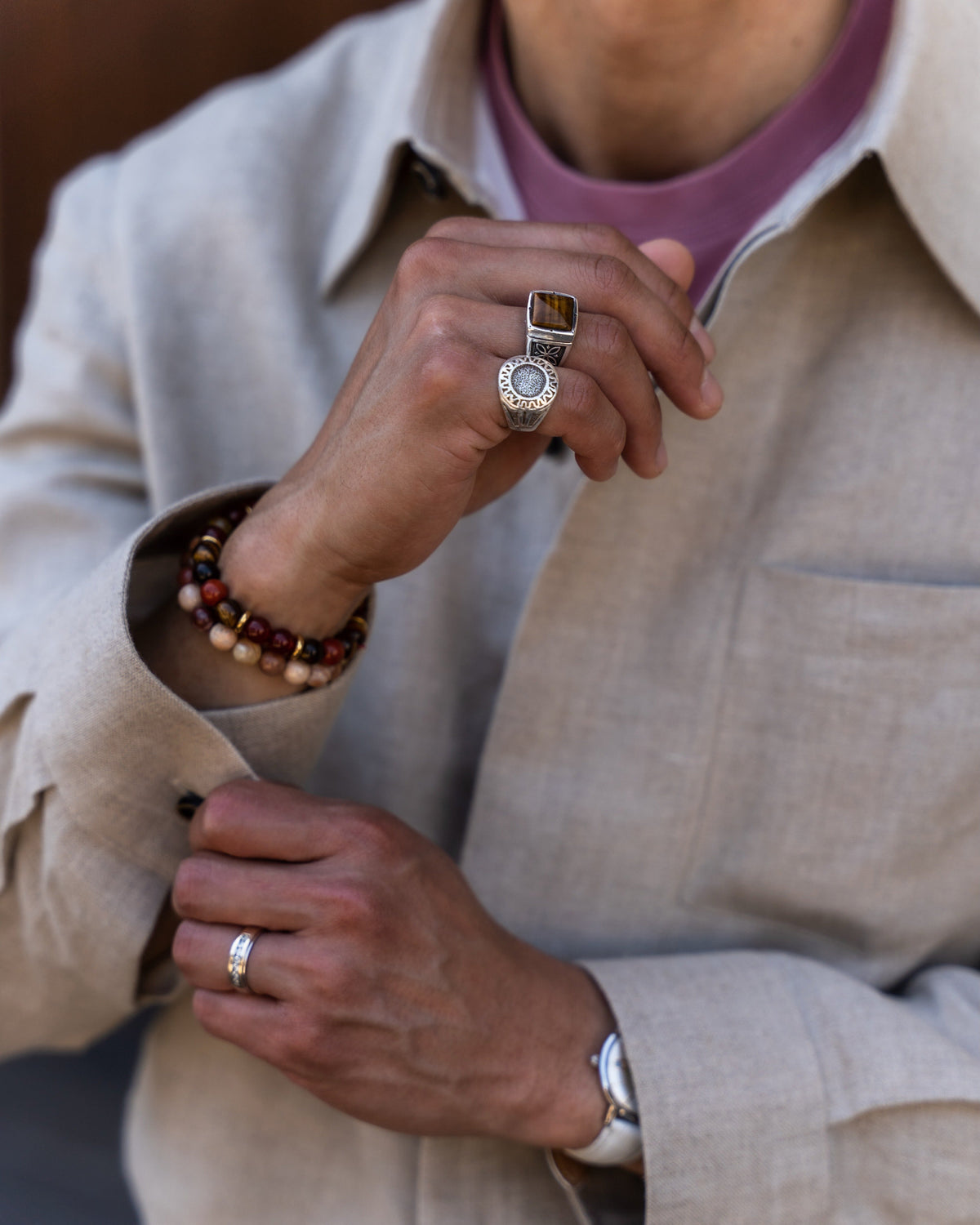 Paul Raymond at Pitti Uomo: A Quiet Moment in Florence, Italy