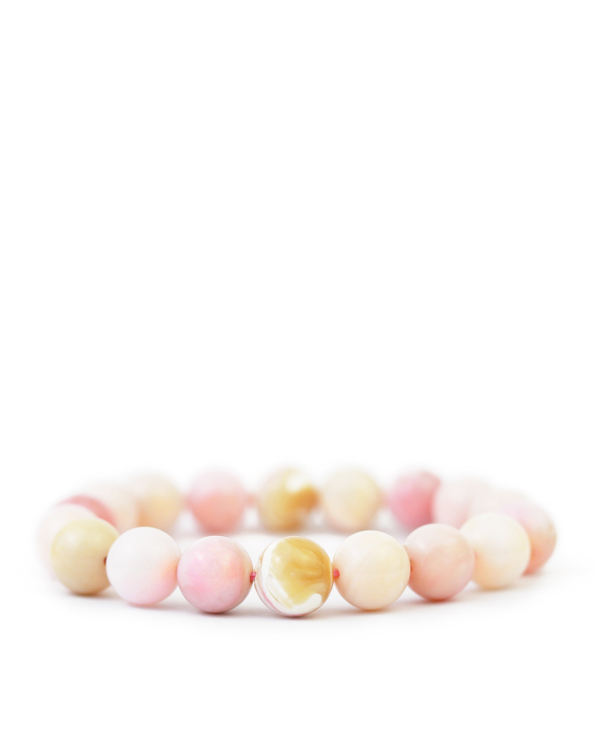 Antoine Bracelet in Pink Opal 8mm