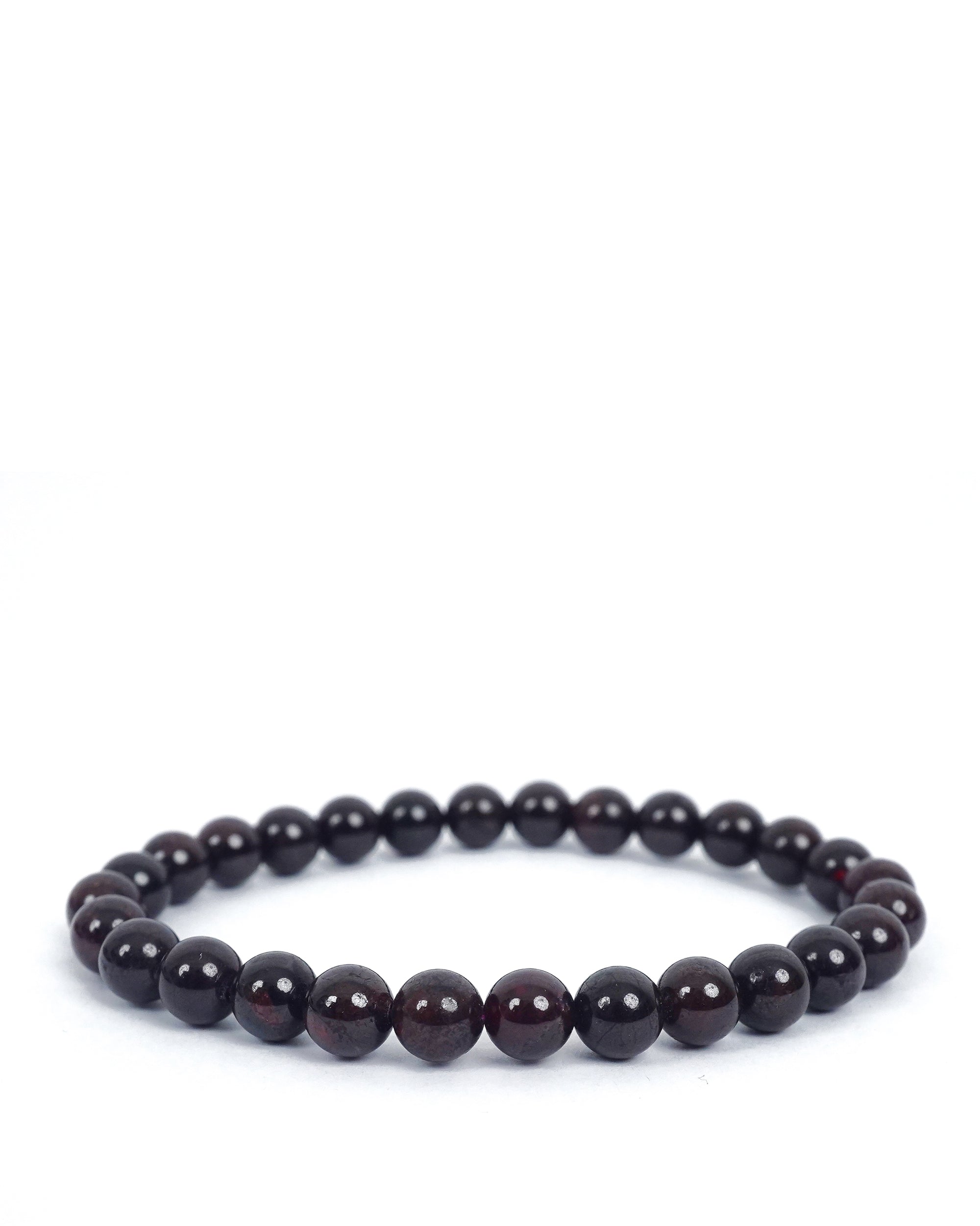 Red Garnet Stretch Bracelet