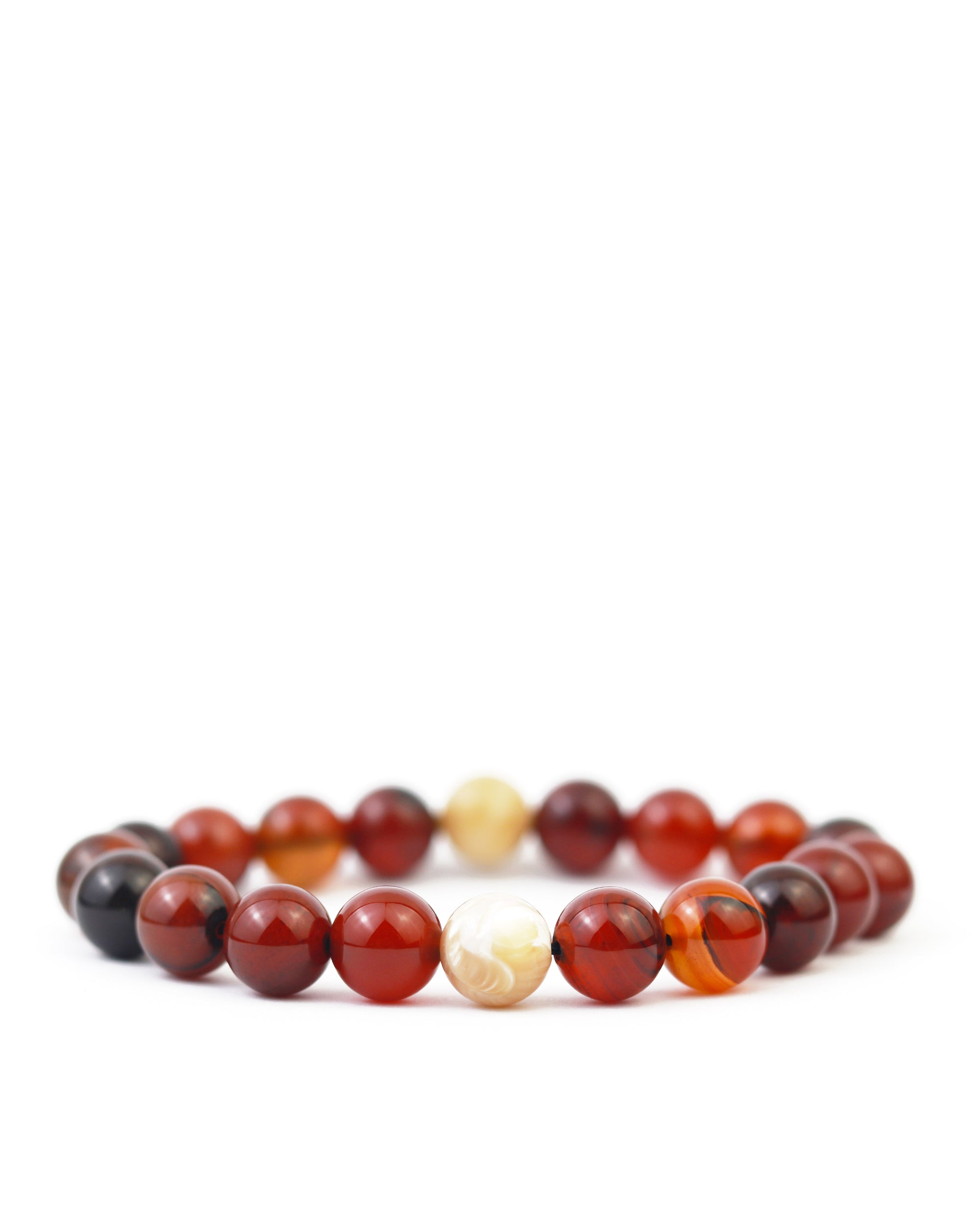 Antoine Bracelet in Dream Agate 10mm