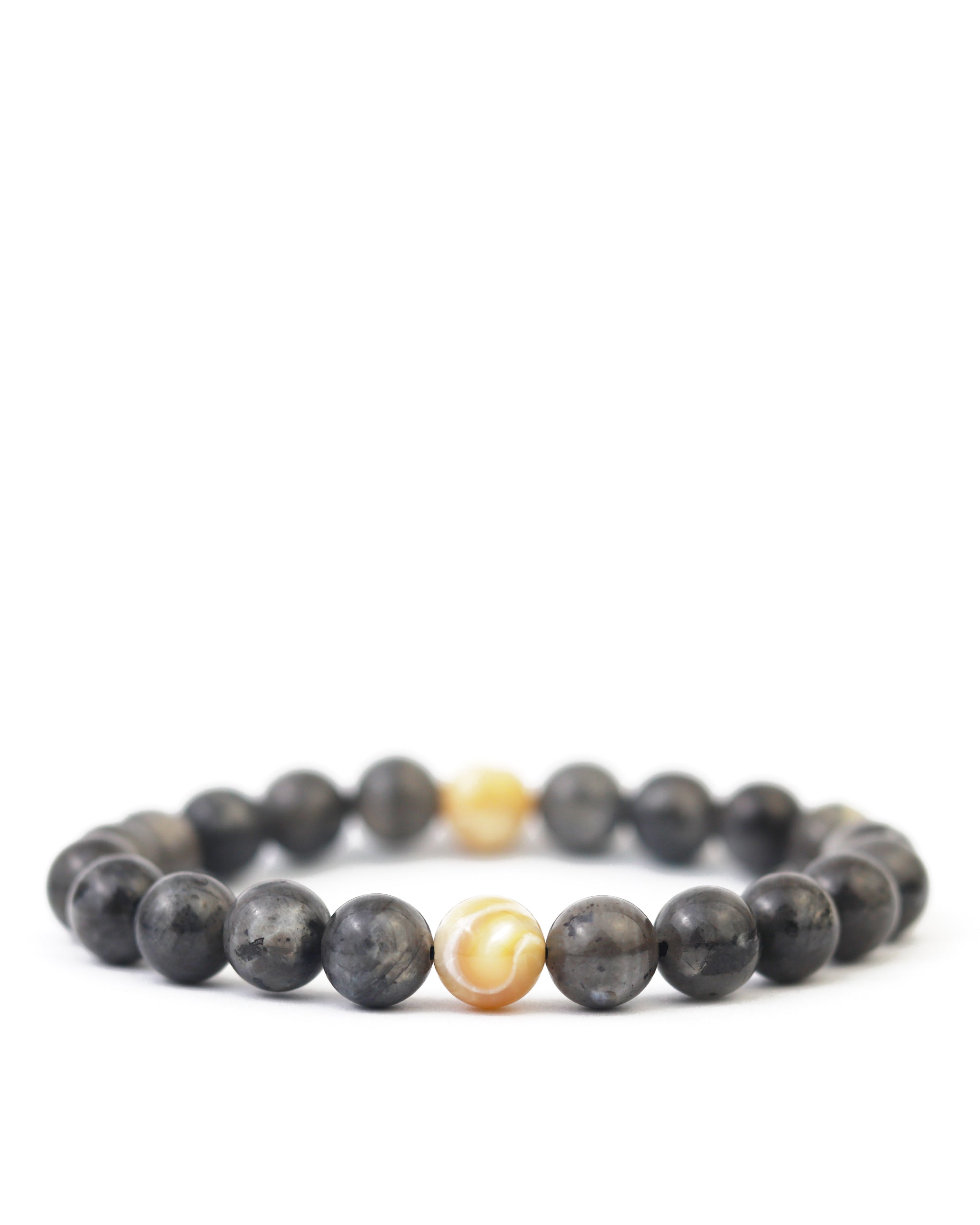 Antoine Bracelet in Larvikite 8mm