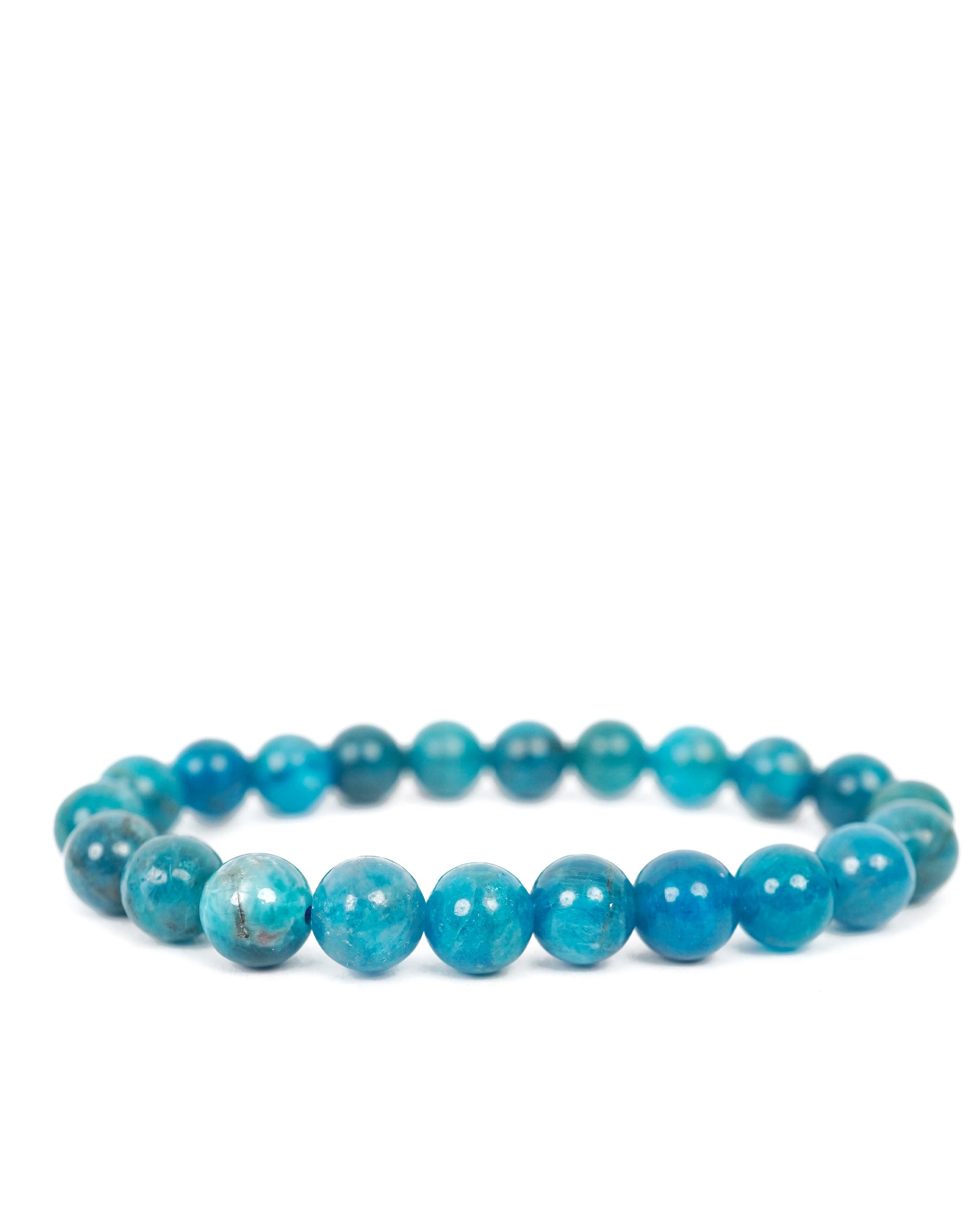Blue Apatite Stretch Bracelet