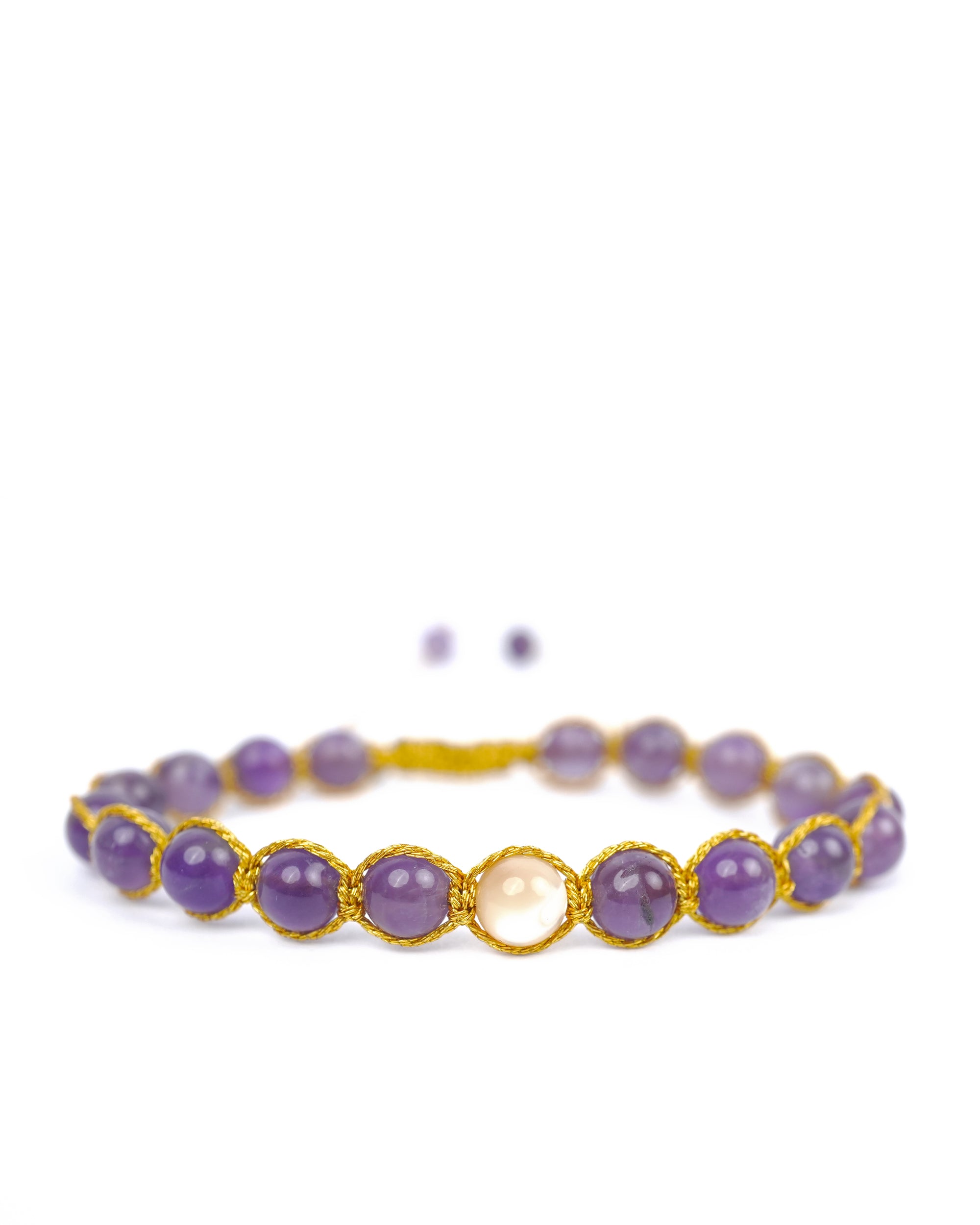 Cadence Orbit Bracelet in Amethyst
