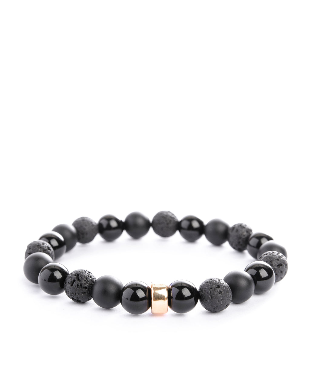 Damien 14k Gold Filled Bracelet in Noir