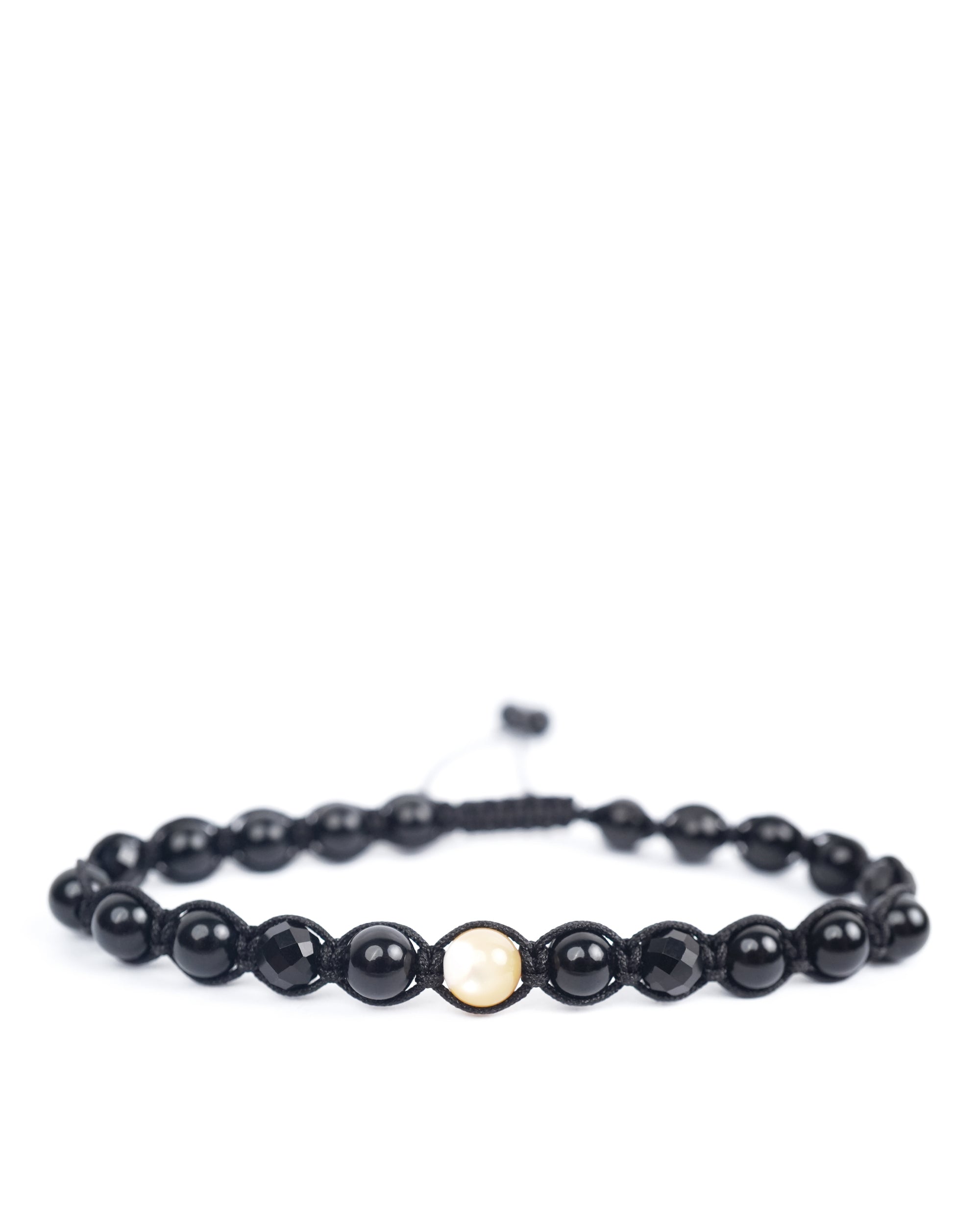 Homme Orbit Bracelet in Noir