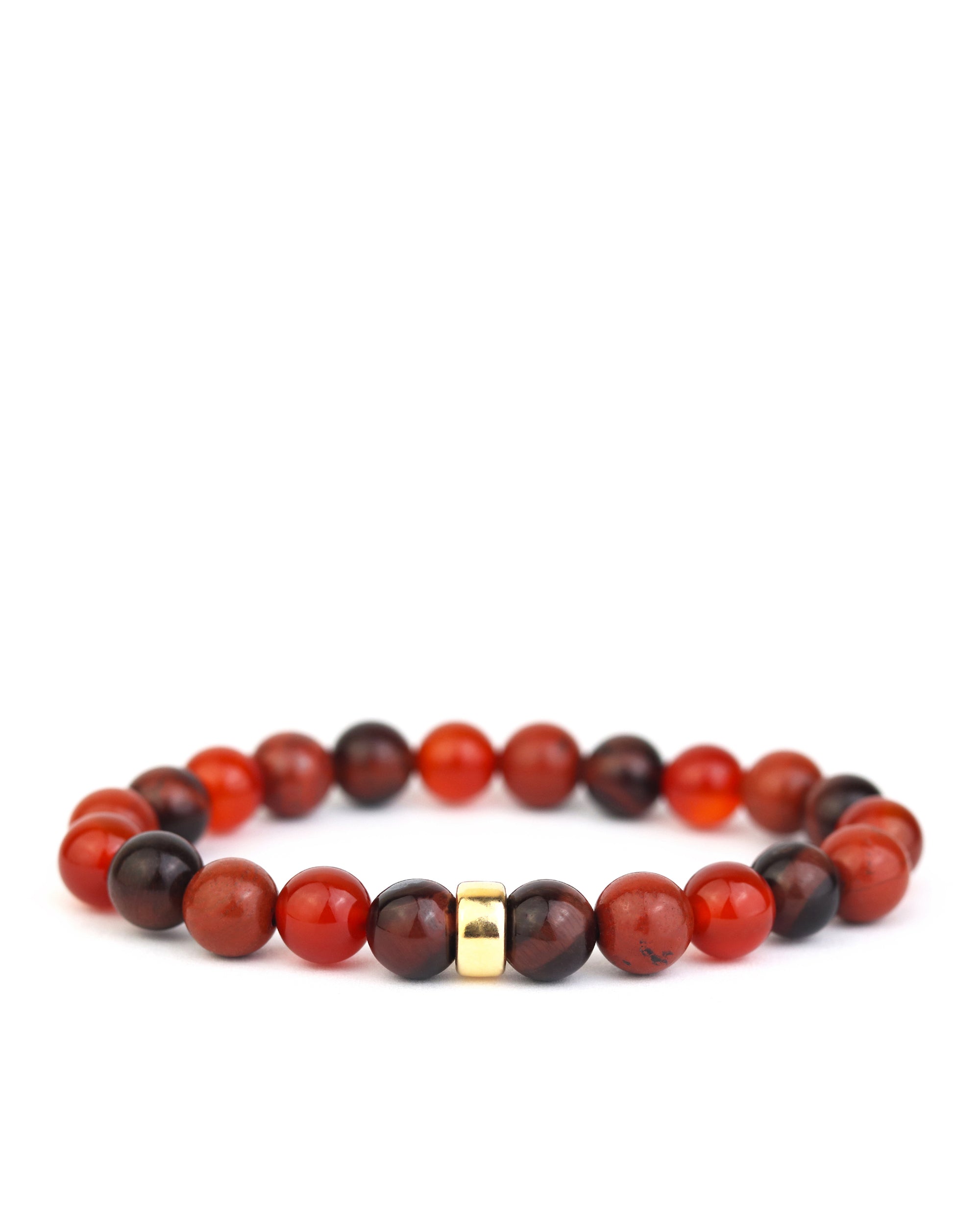 Damien Stretch Bracelet in Rouge