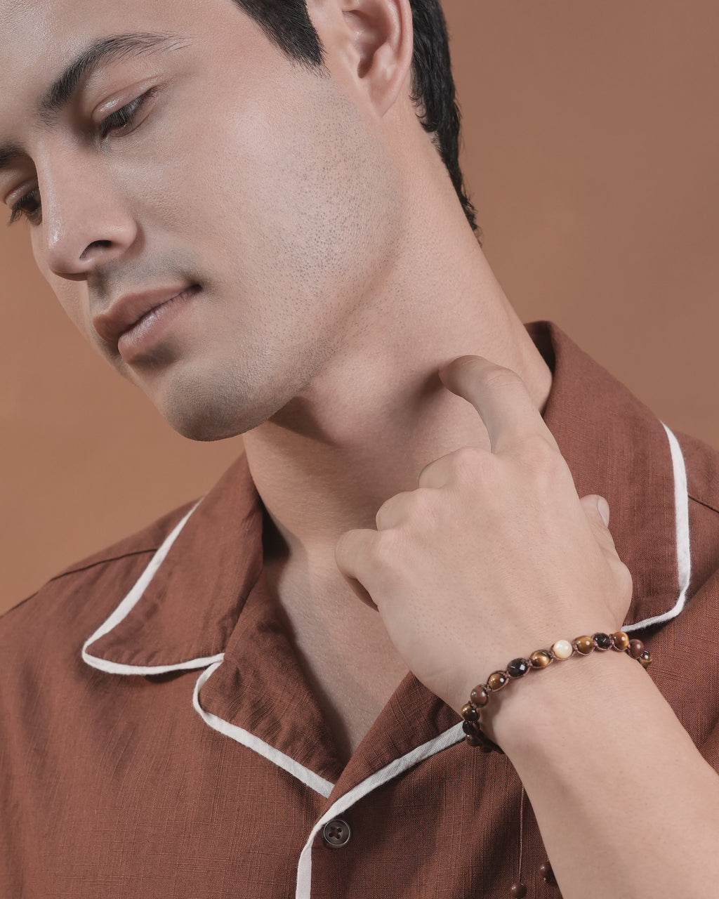 Homme Orbit Bracelet in Ebene