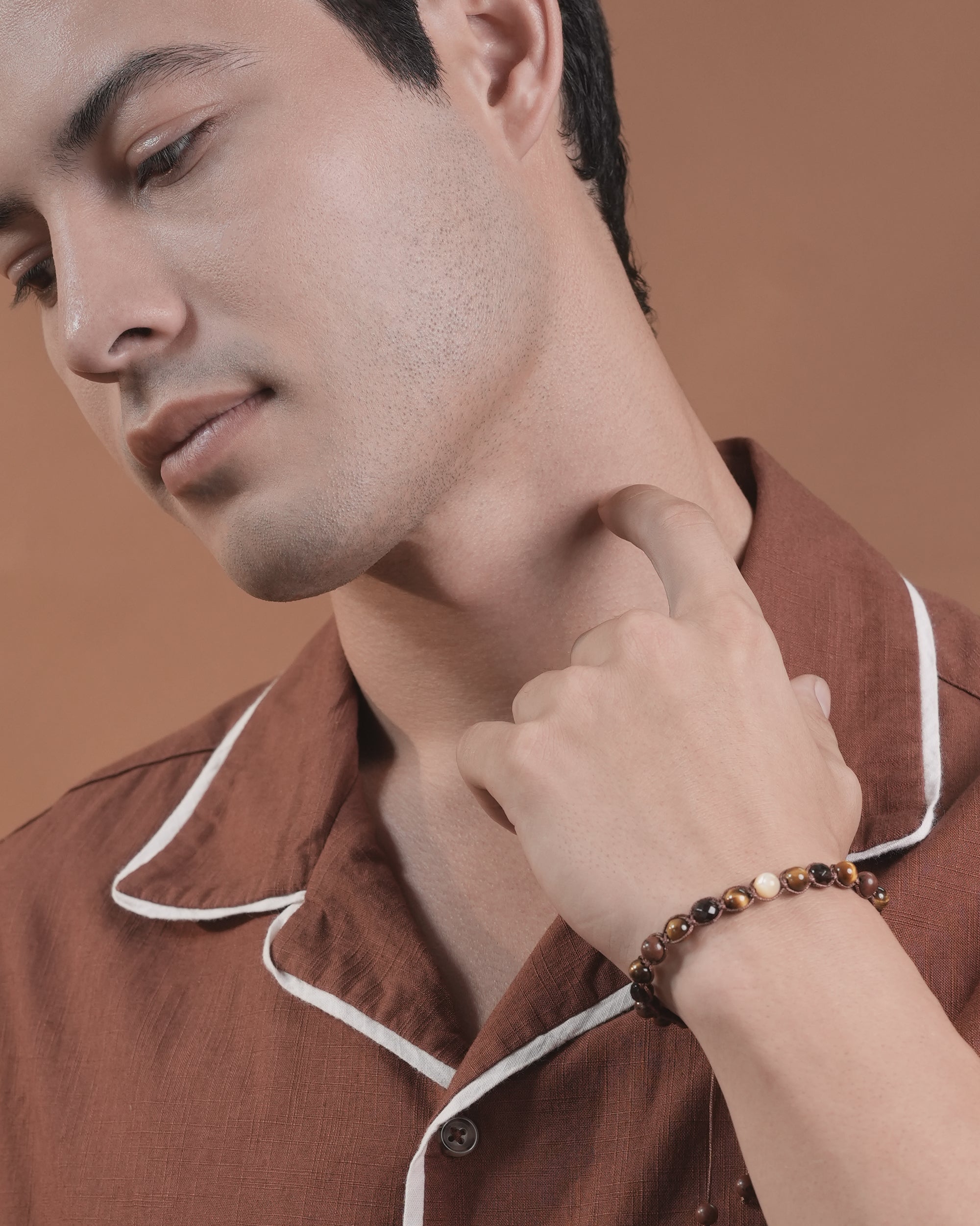 Homme Orbit Bracelet in Ebene