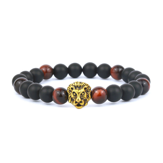 Leo Stretch Bracelet in Rouge