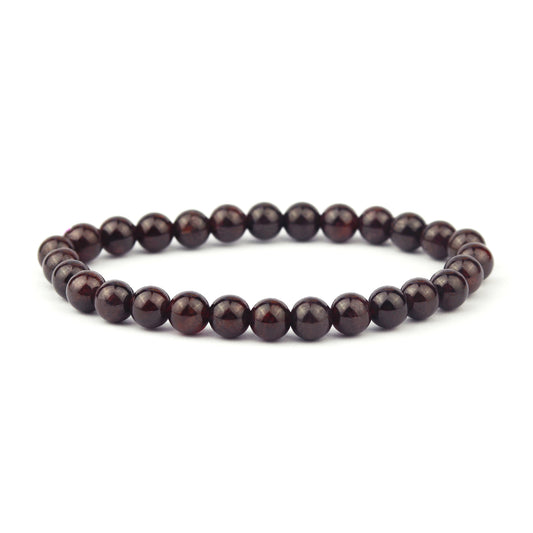 Almandine Garnet Stretch Bracelet 5mm