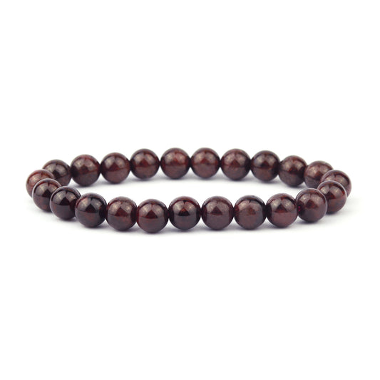 Almandine Garnet Stretch Bracelet 7mm