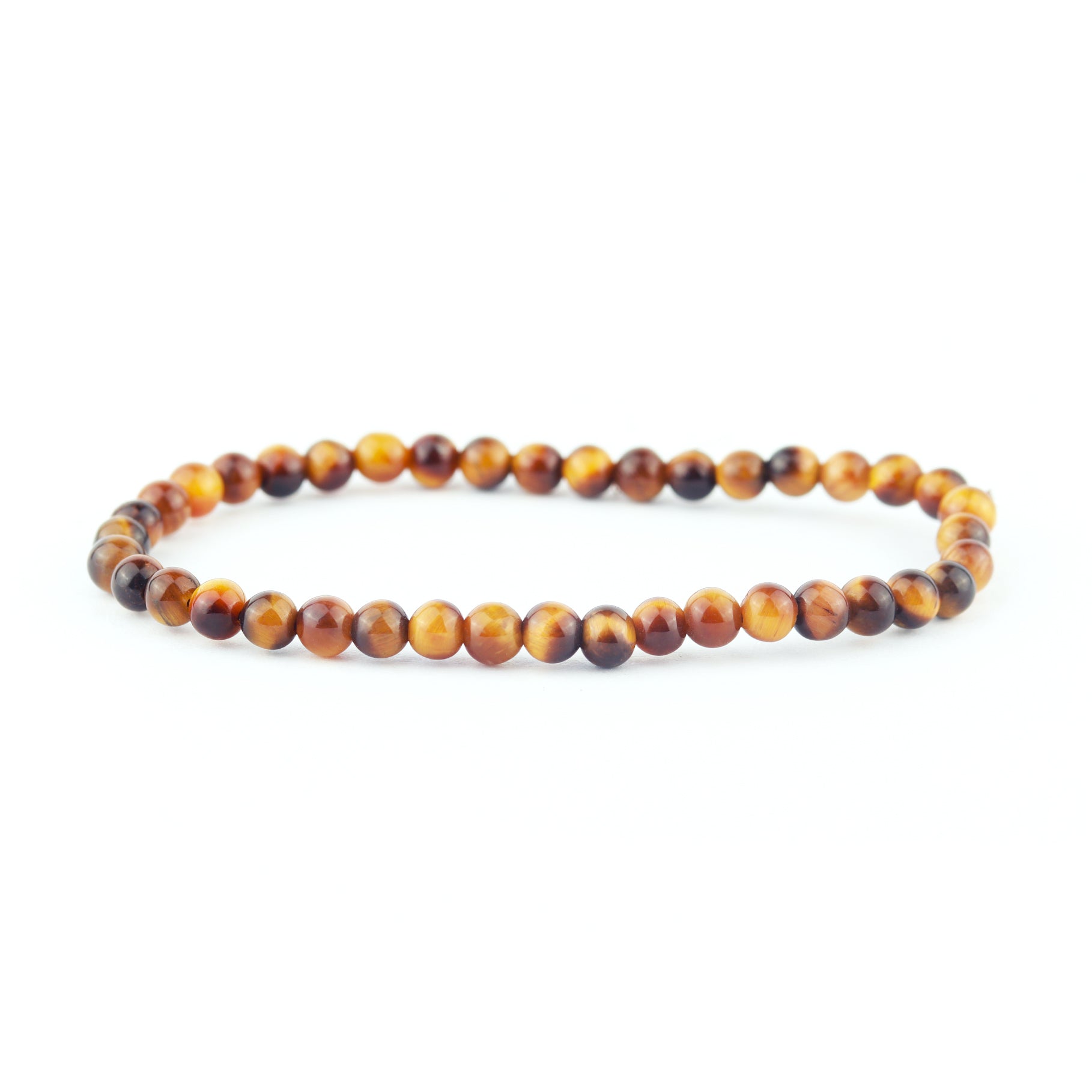 Brown Tiger Eye Stretch Bracelet 4mm