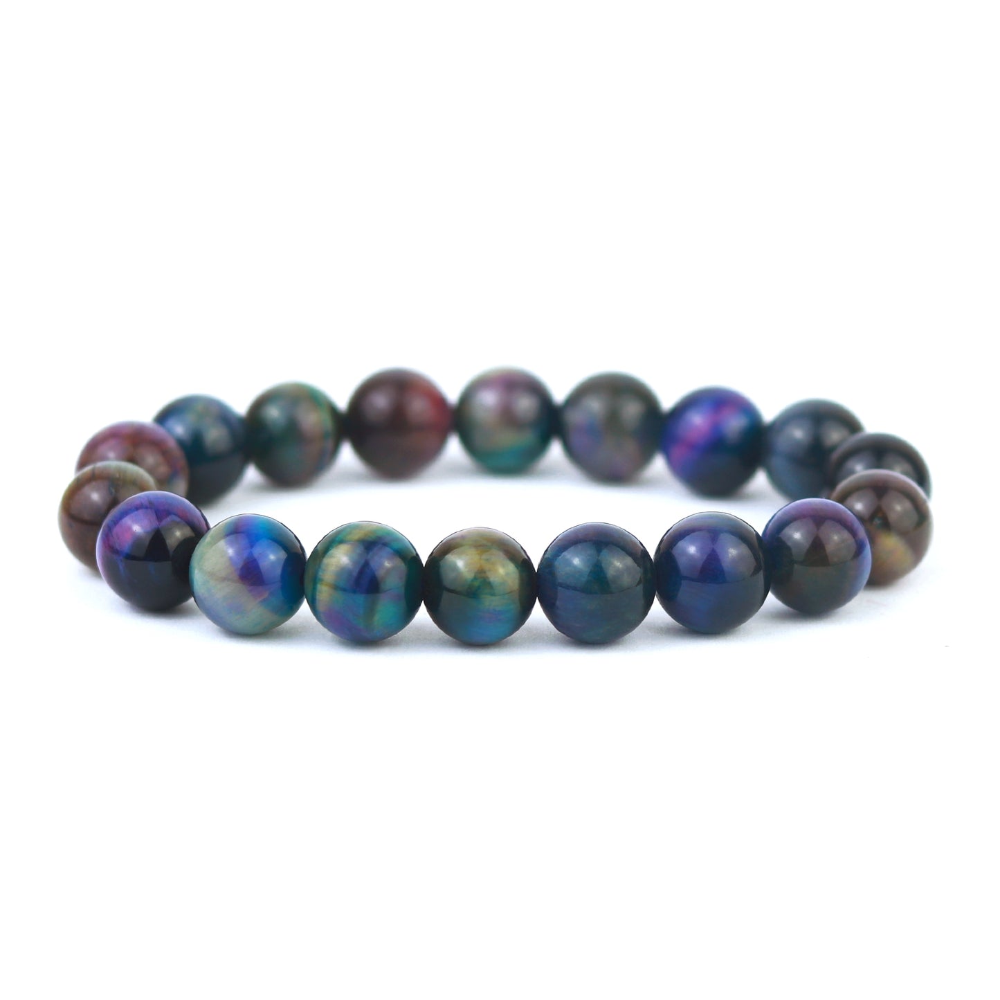 Galaxy Tiger Eye Stretch Bracelet 10mm