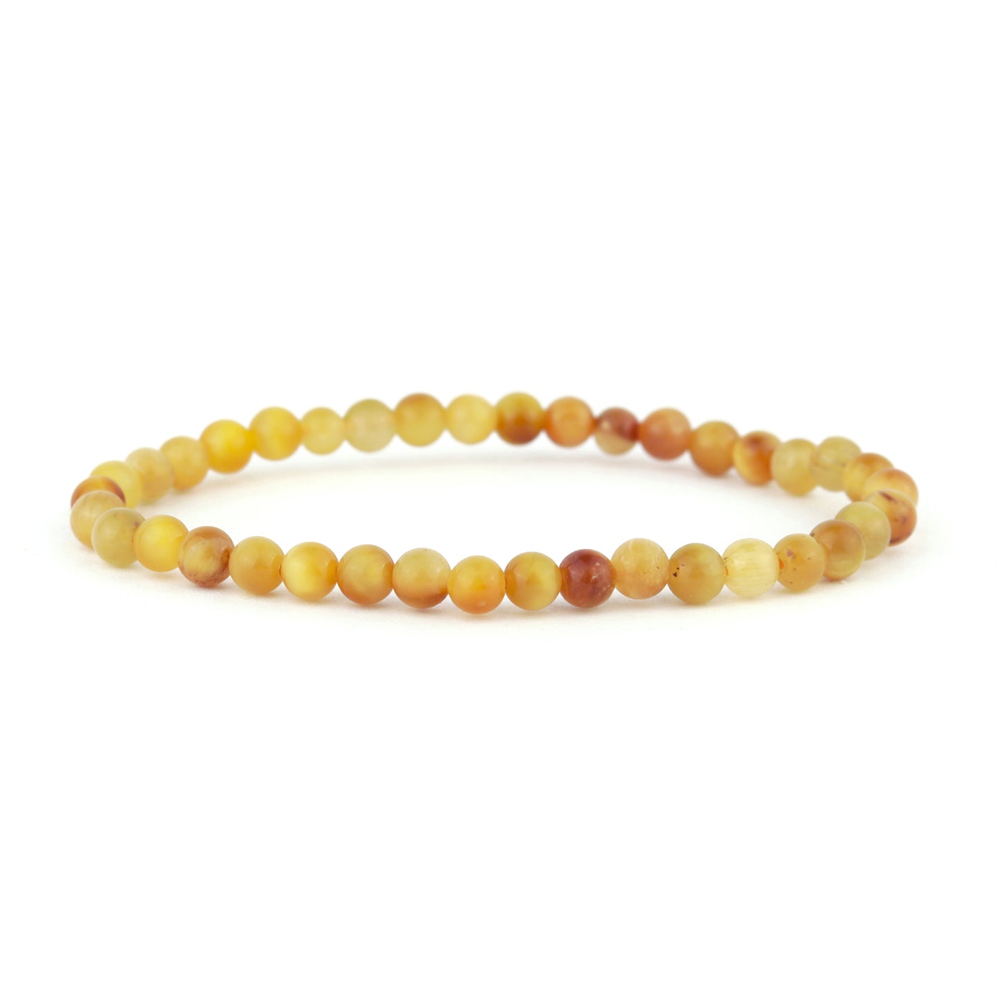 Golden Tiger Eye Stretch Bracelet 4mm