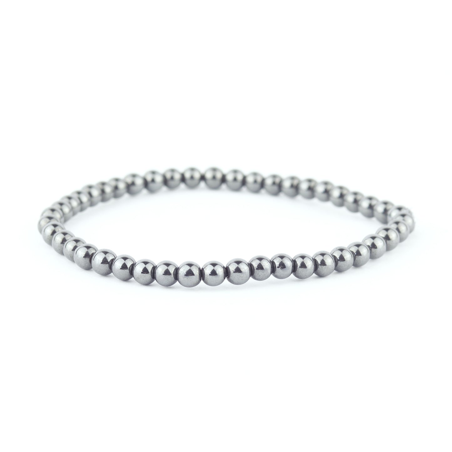 Hematite Stretch Bracelet 4mm