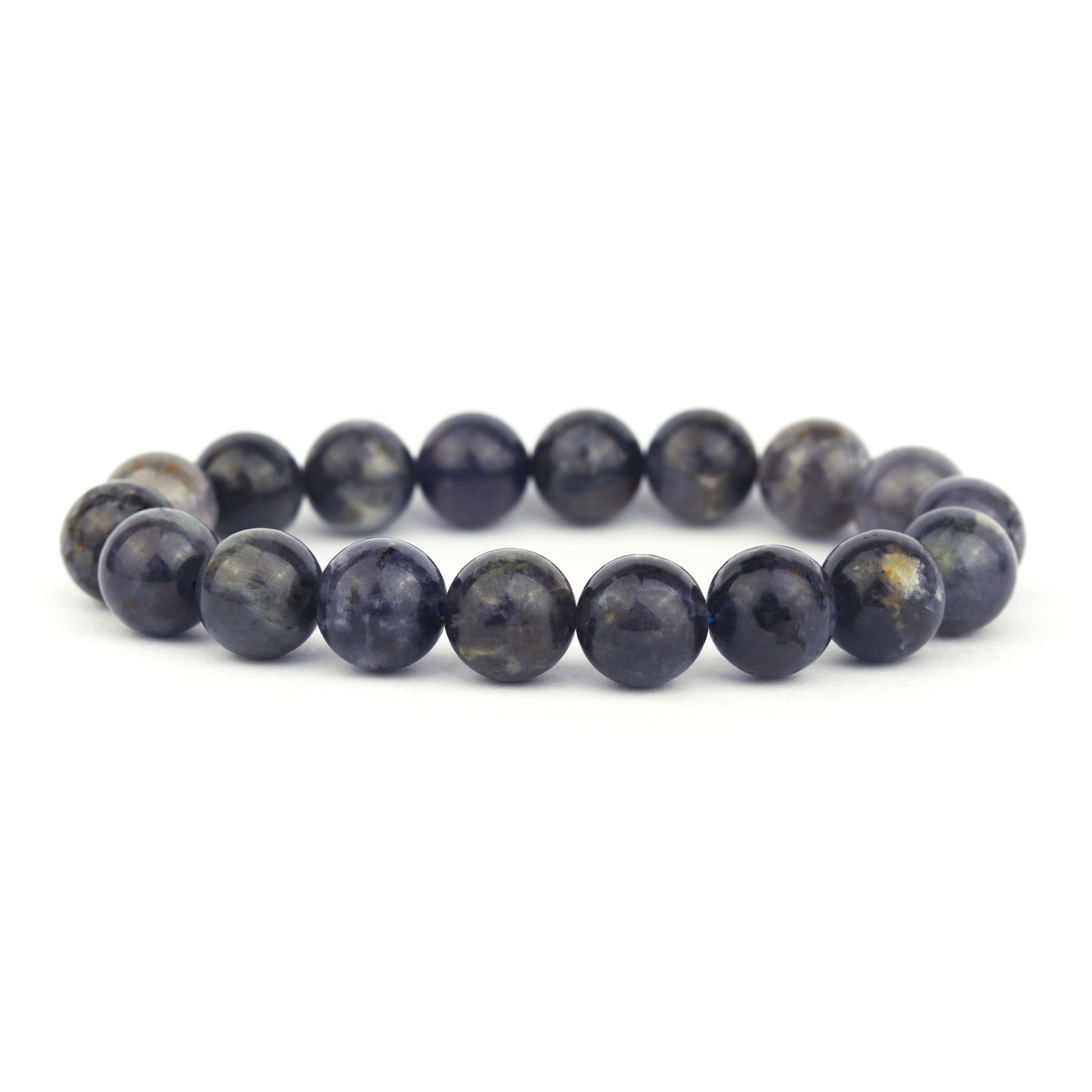 Iolite Stretch Bracelet 10mm