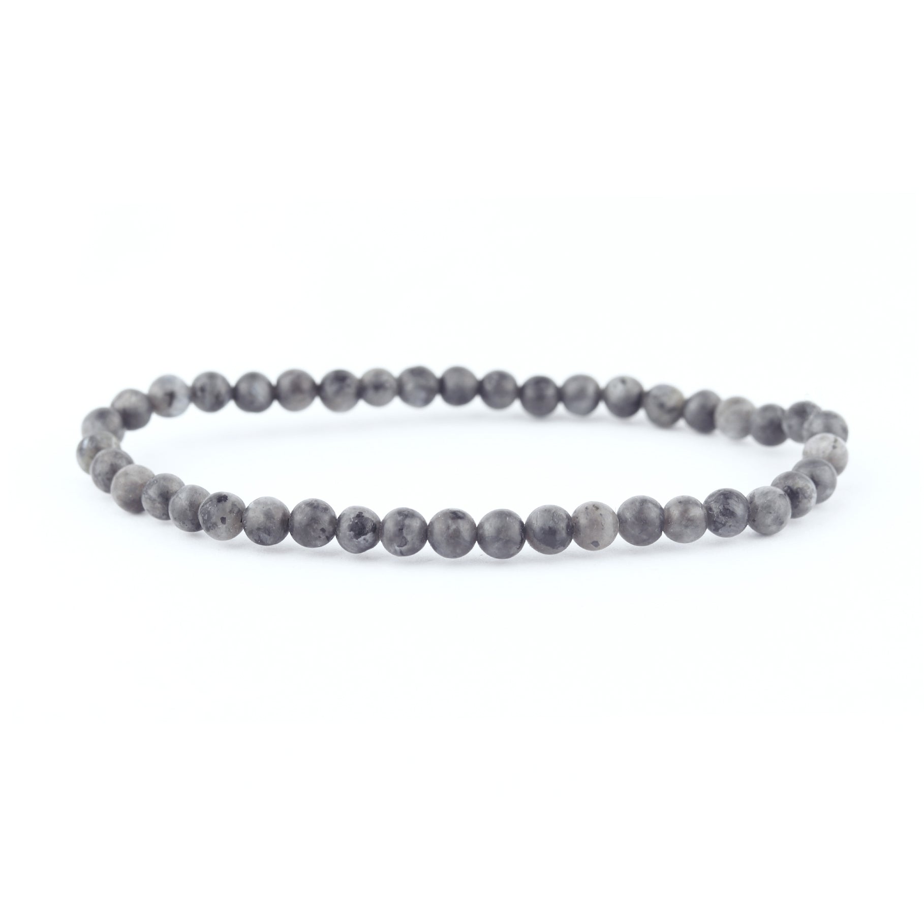 Larvikite Stretch Bracelet 4mm