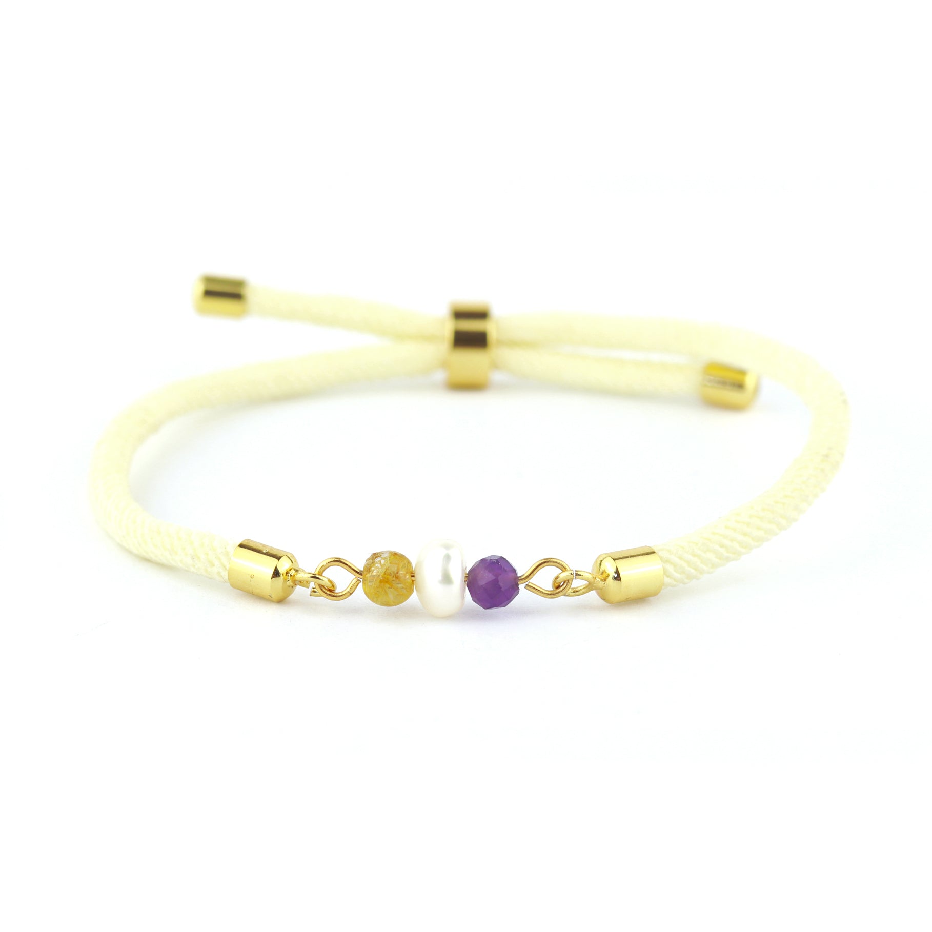 Lilly Bracelet in Ecru Dessert