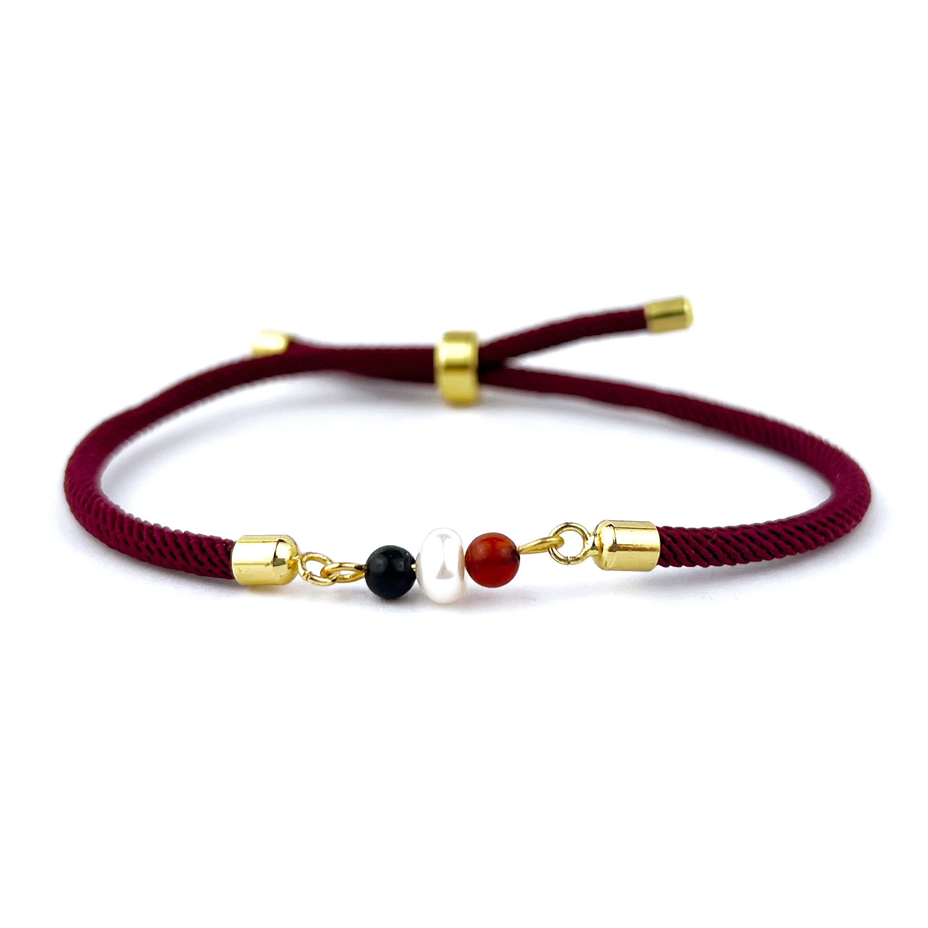 Lilly Bracelet in French Maroon