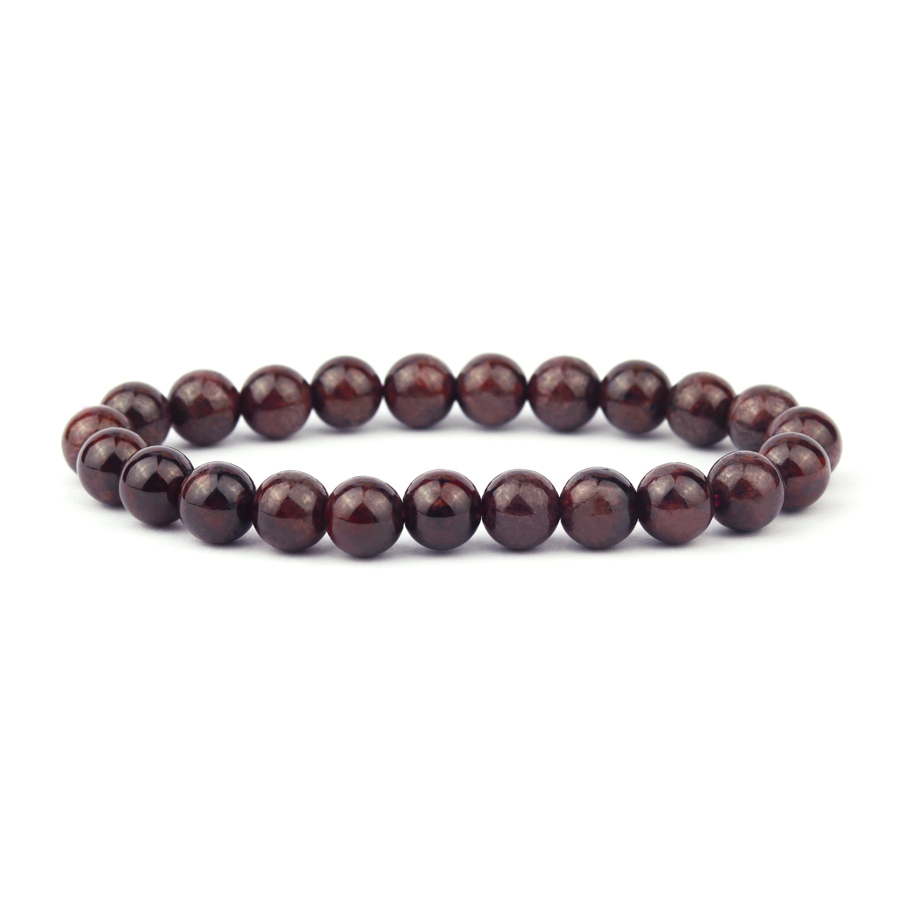Red Garnet Stretch Bracelet