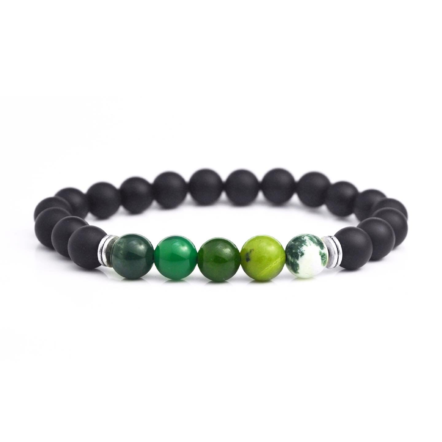 Parker Stretch Bracelet in Greenery