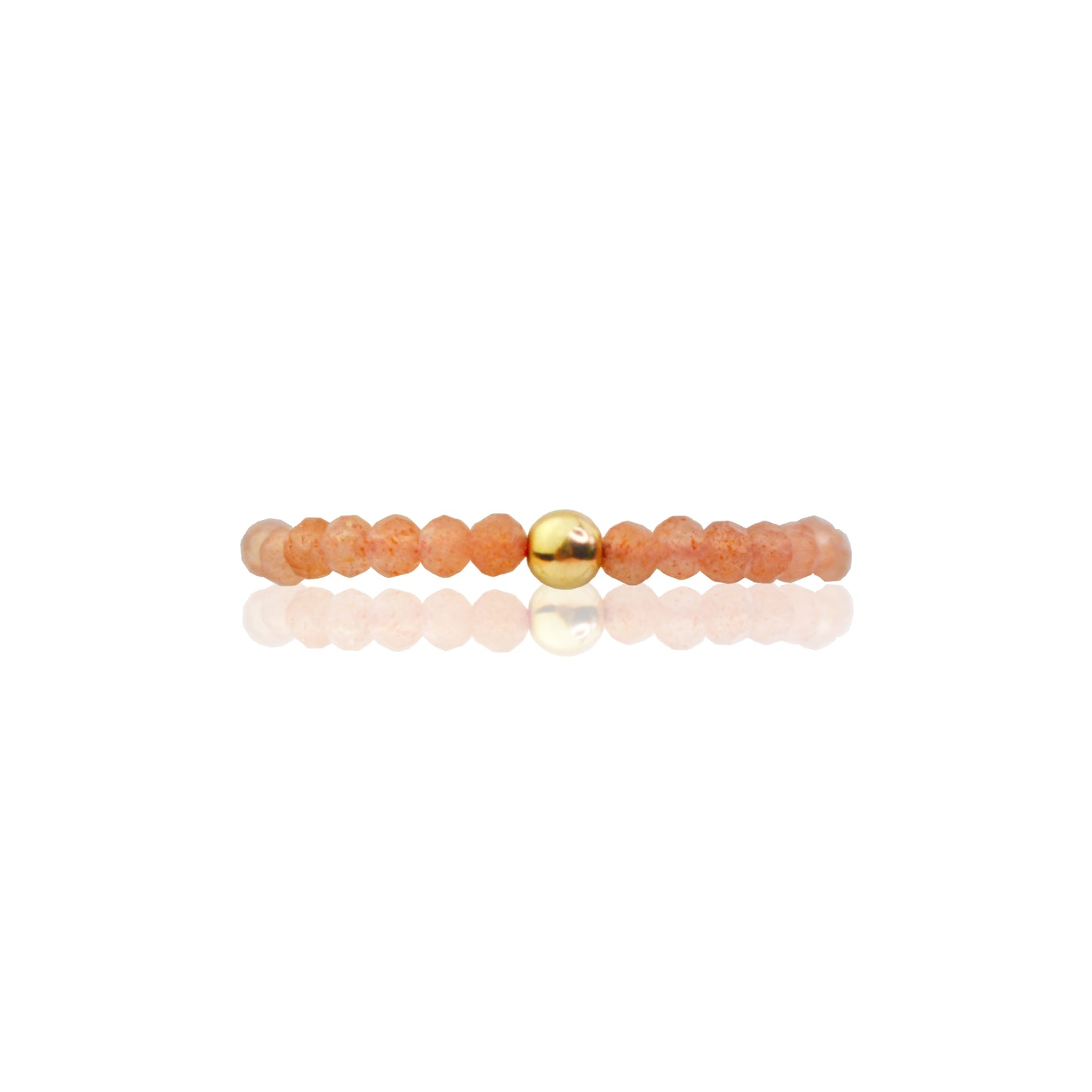 Chiara Gemstone Ring in Sunstone + 14k Gold Filled