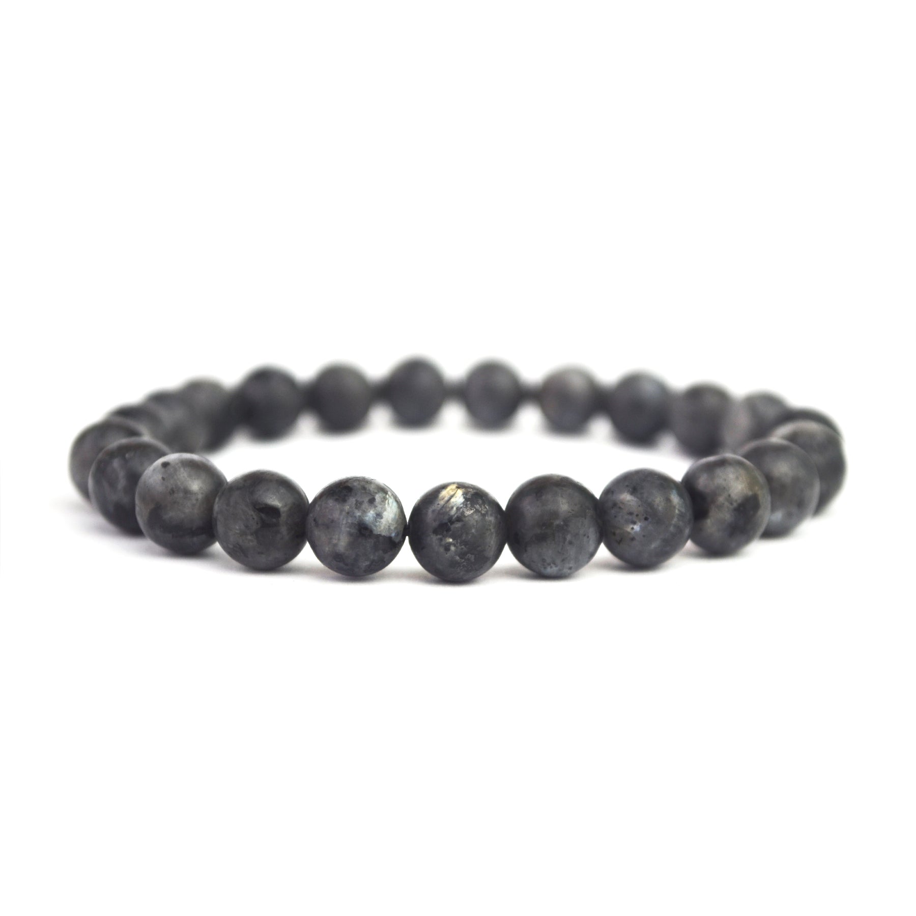 Larvikite Stretch Bracelet 8mm