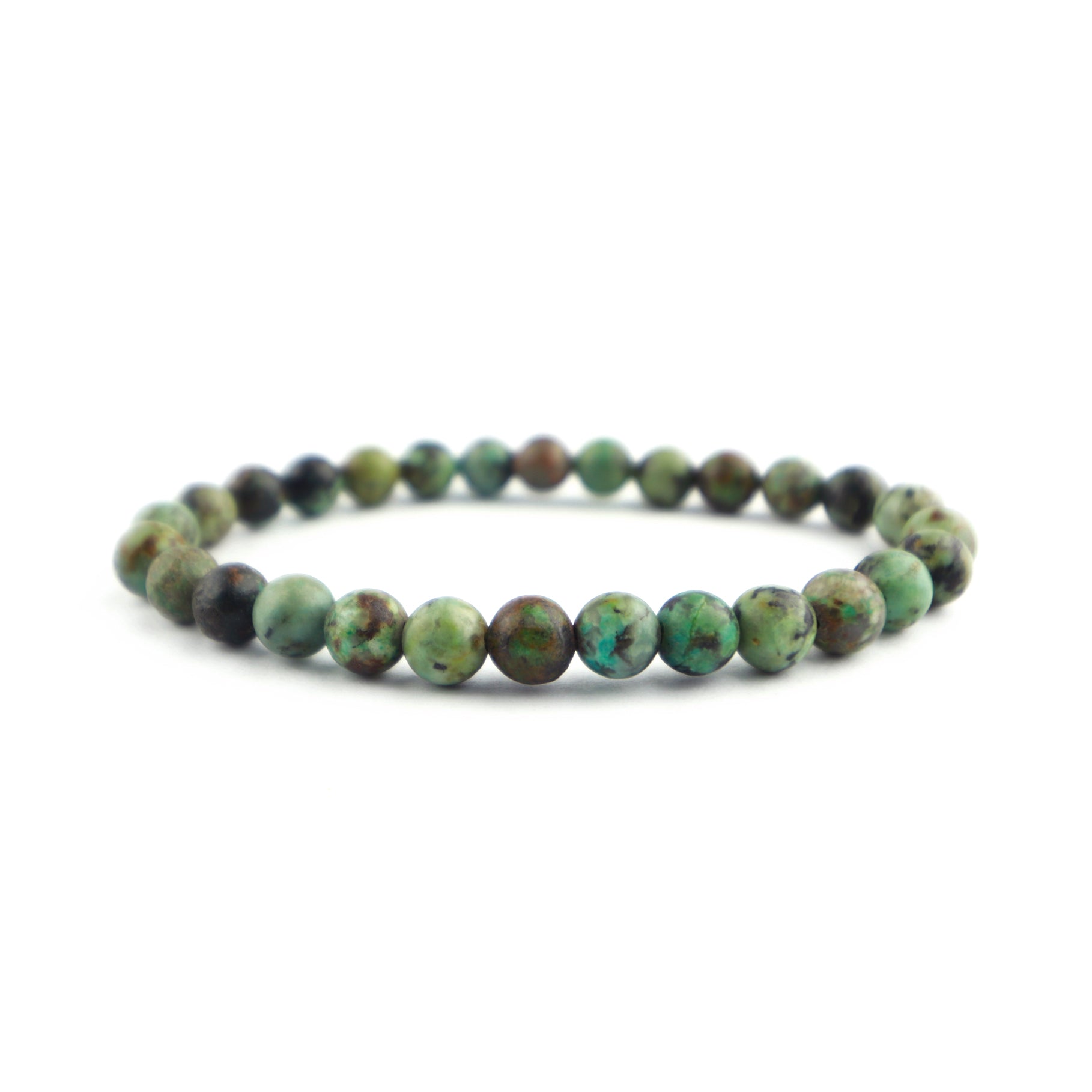 Turquoise Jasper Stretch Bracelet 6mm