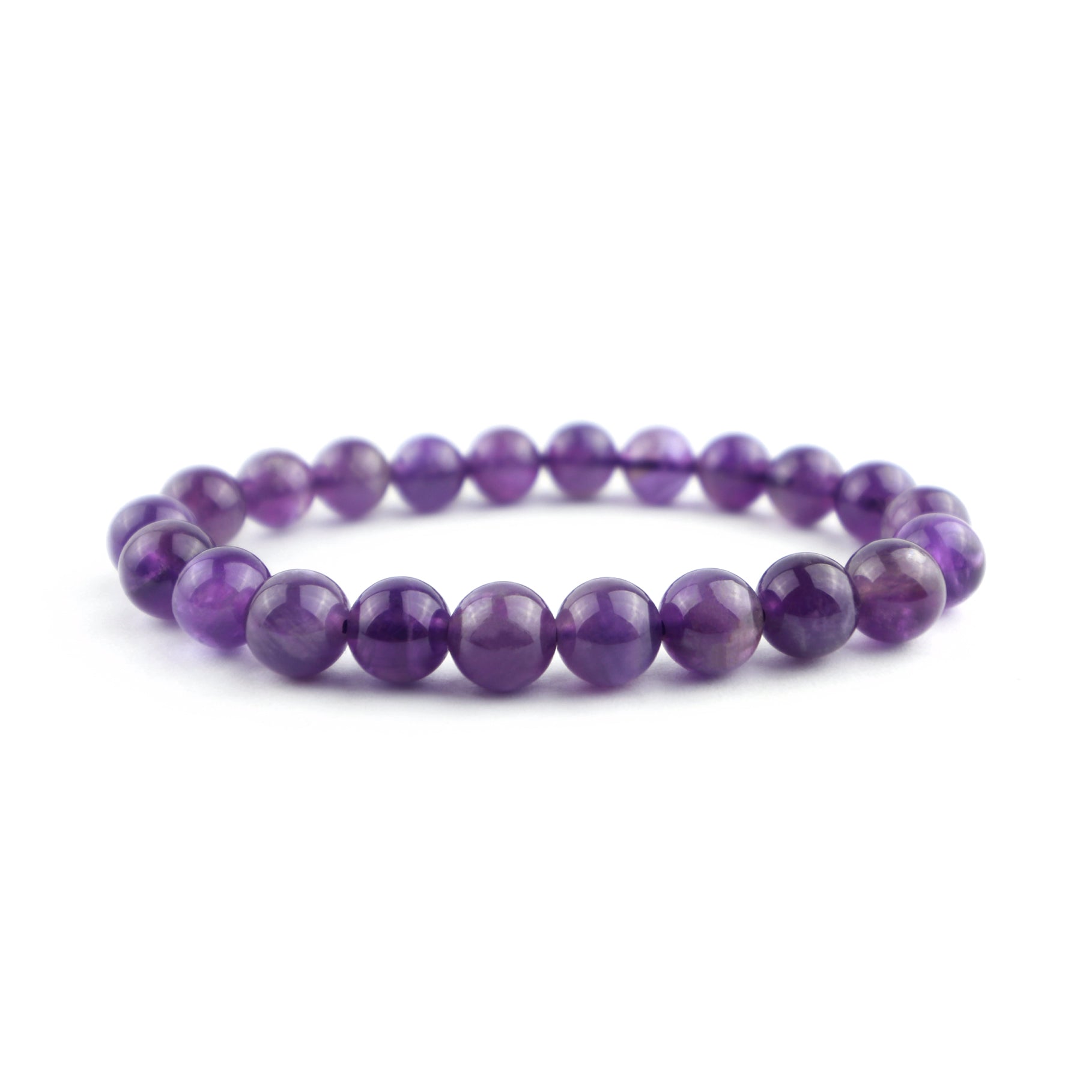 Amethyst Stretch Bracelet 8mm