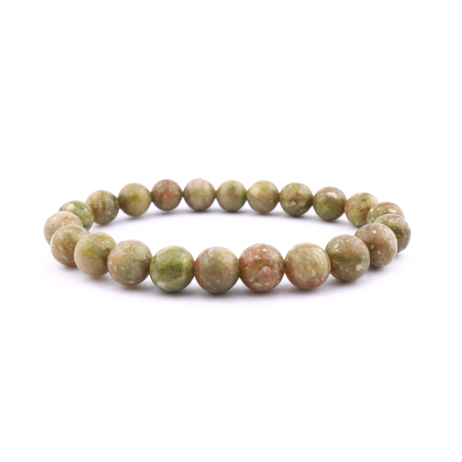 Autumn Jasper Stretch Bracelet 8mm