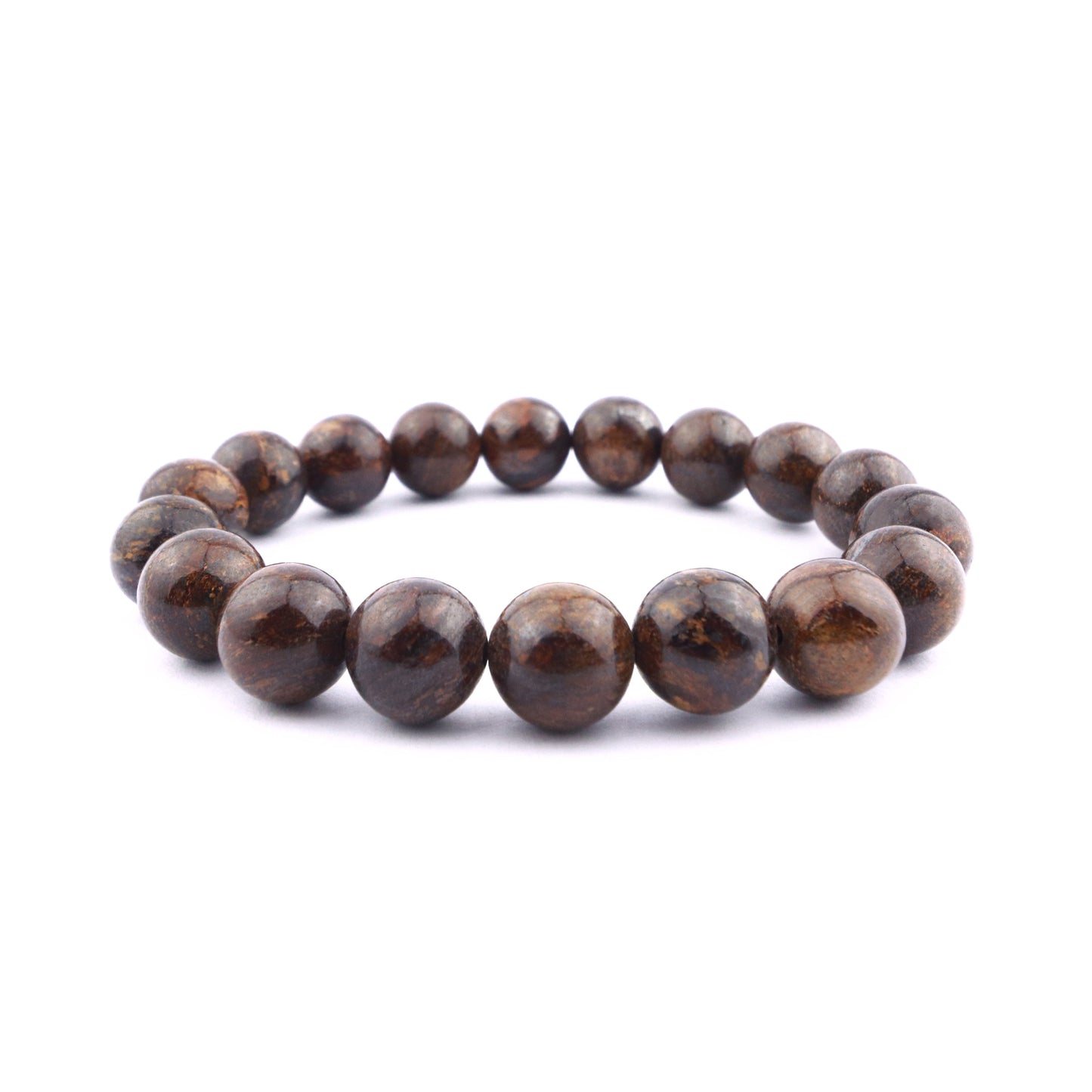 Bronzite Stretch Bracelet 10mm