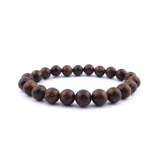 Bronzite Stretch Bracelet 8mm