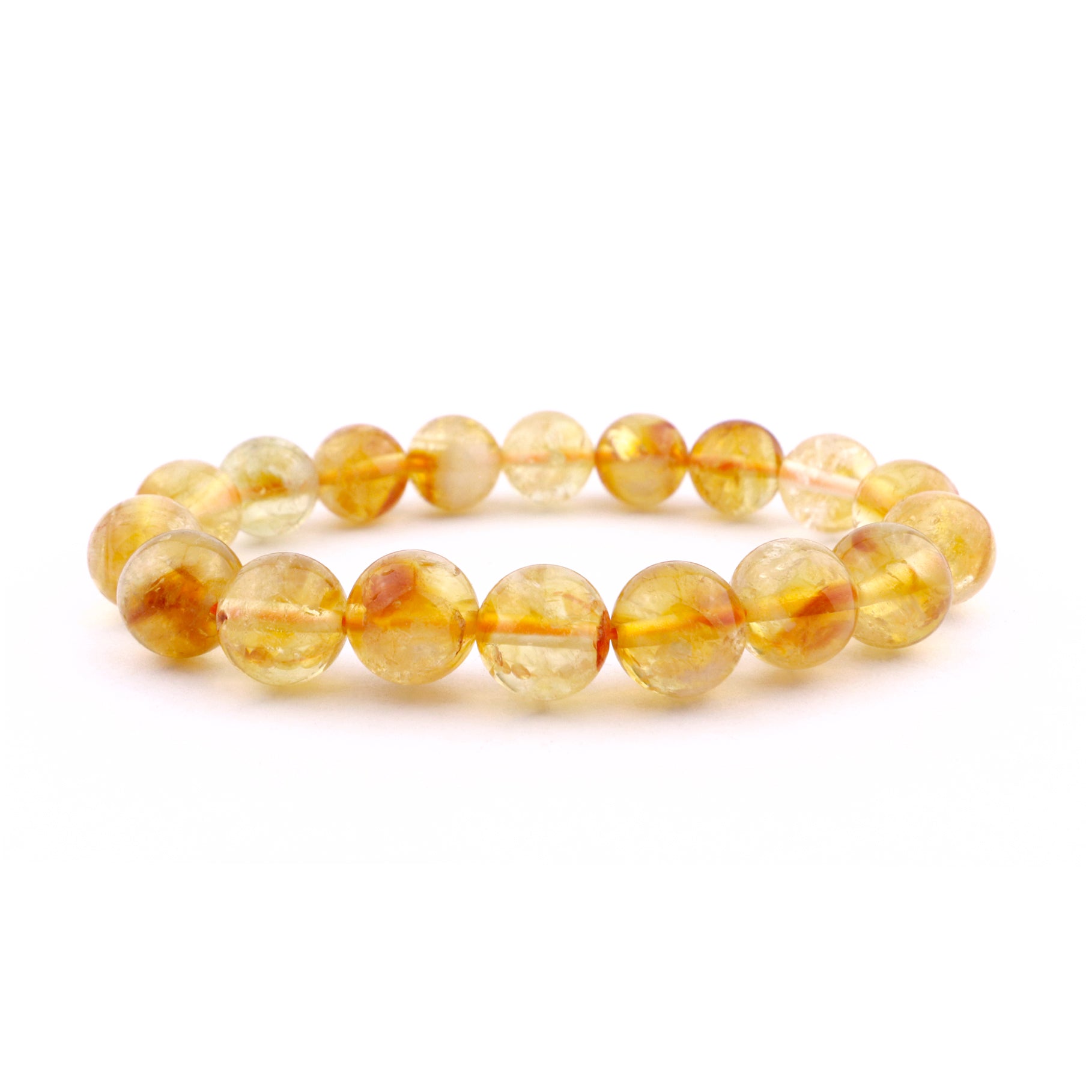 Citrine Stretch Bracelet 10mm