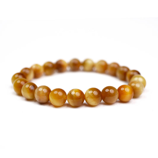 Golden Tiger Eye Stretch Bracelet 10mm