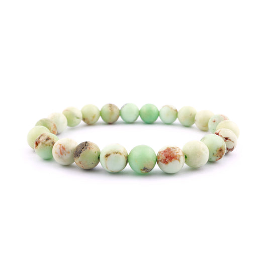 Green Opal Stretch Bracelet 8mm