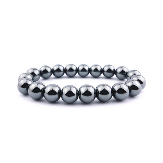 Hematite Stretch Bracelet 10mm