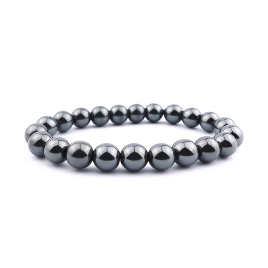 Hematite Stretch Bracelet 8mm