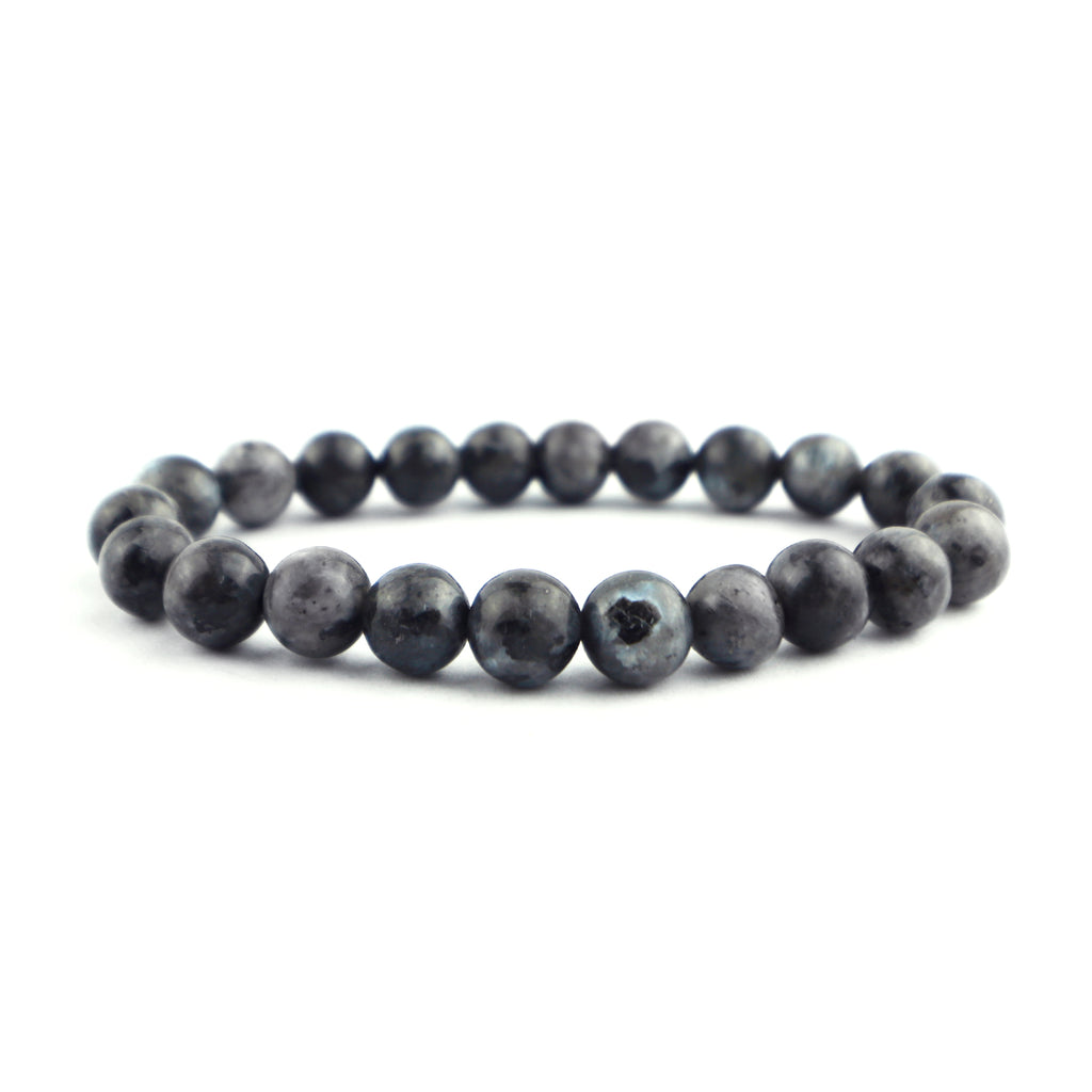 Larvikite Stretch Bracelet 8mm