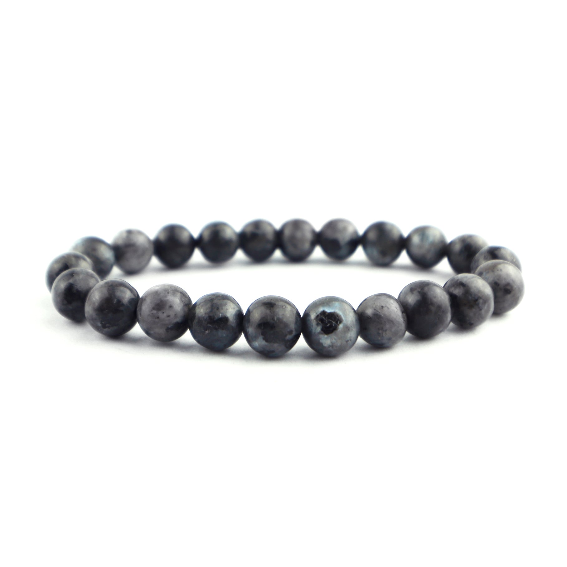 Larvikite Stretch Bracelet 8mm