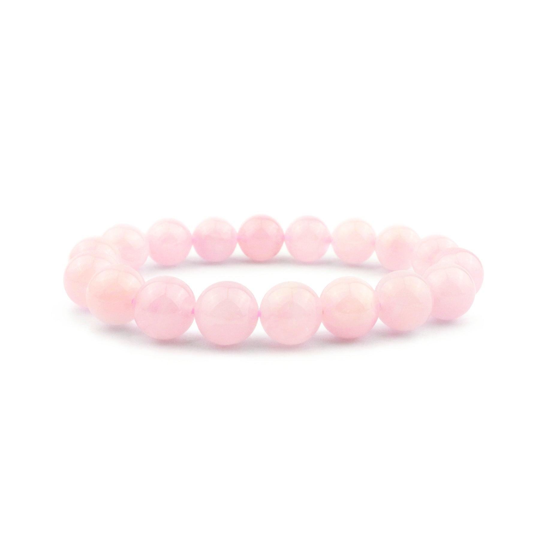 Madagascar Rose Quartz Stretch Bracelet 10mm