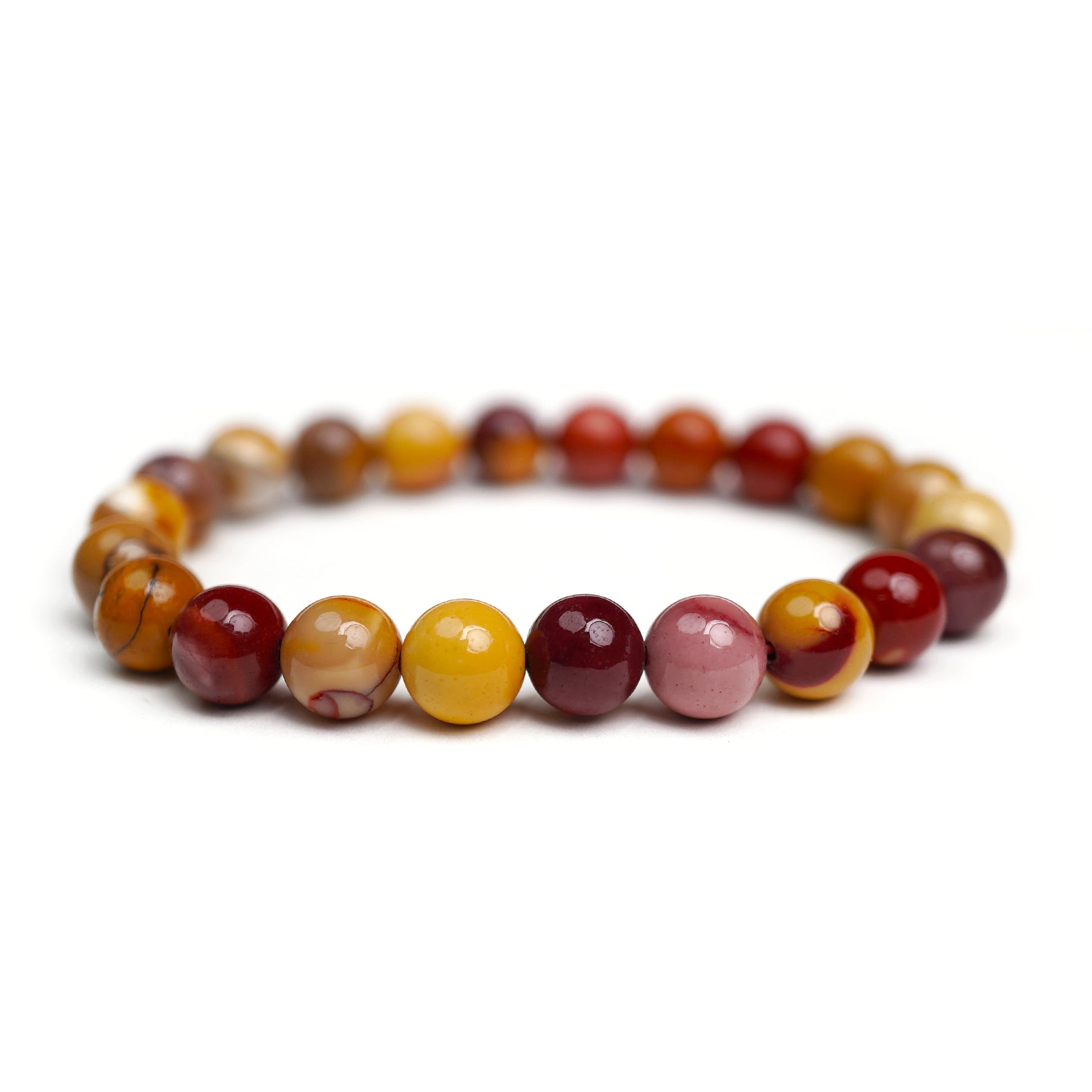 Mookaite Jasper Stretch Bracelet 8mm