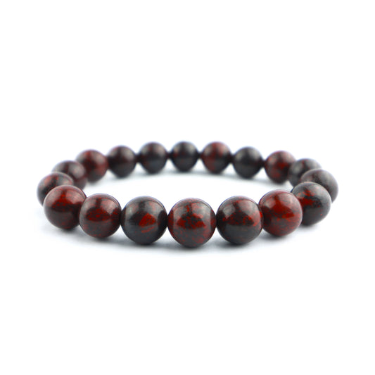 Poppy Jasper Stretch Bracelet 10mm