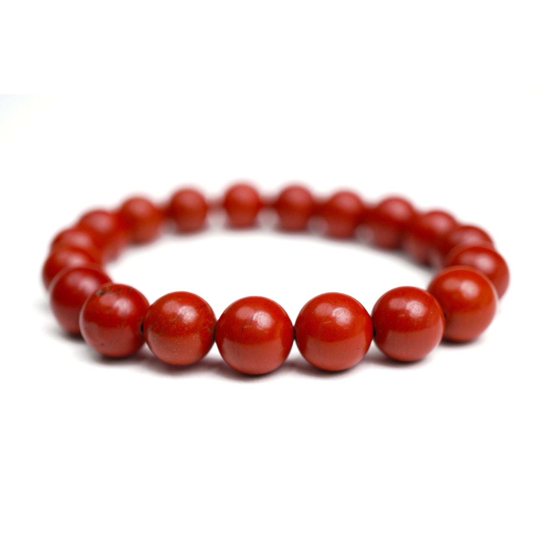 Red Jasper Stretch Bracelet 10mm
