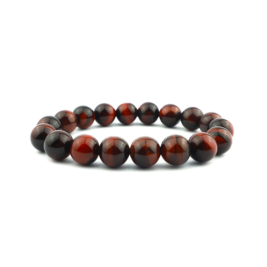 Red Tiger Eye Stretch Bracelet 10mm