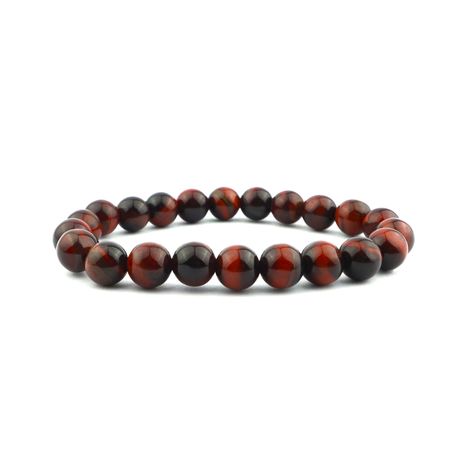 Red Tiger Eye Stretch Bracelet 8mm