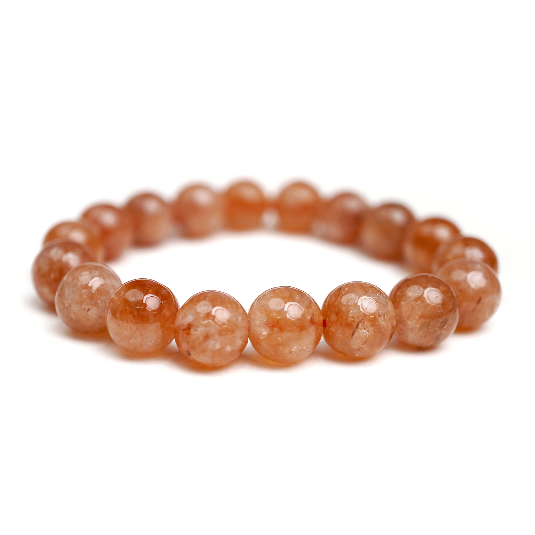 Sunstone Stretch Bracelet 10mm