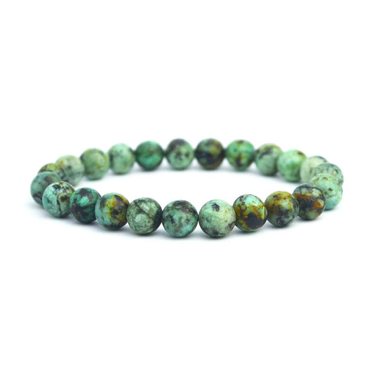 Turquoise Jasper Stretch Bracelet 8mm